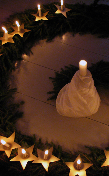 Kuusenoksaspiraali ja suuri kynttil?